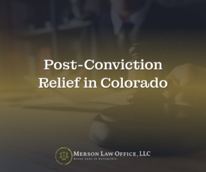 Colorado post-conviction relief